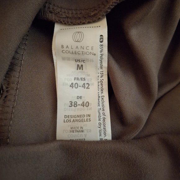 High-Waisted Tan Women's Pants - Picture 5 of 8